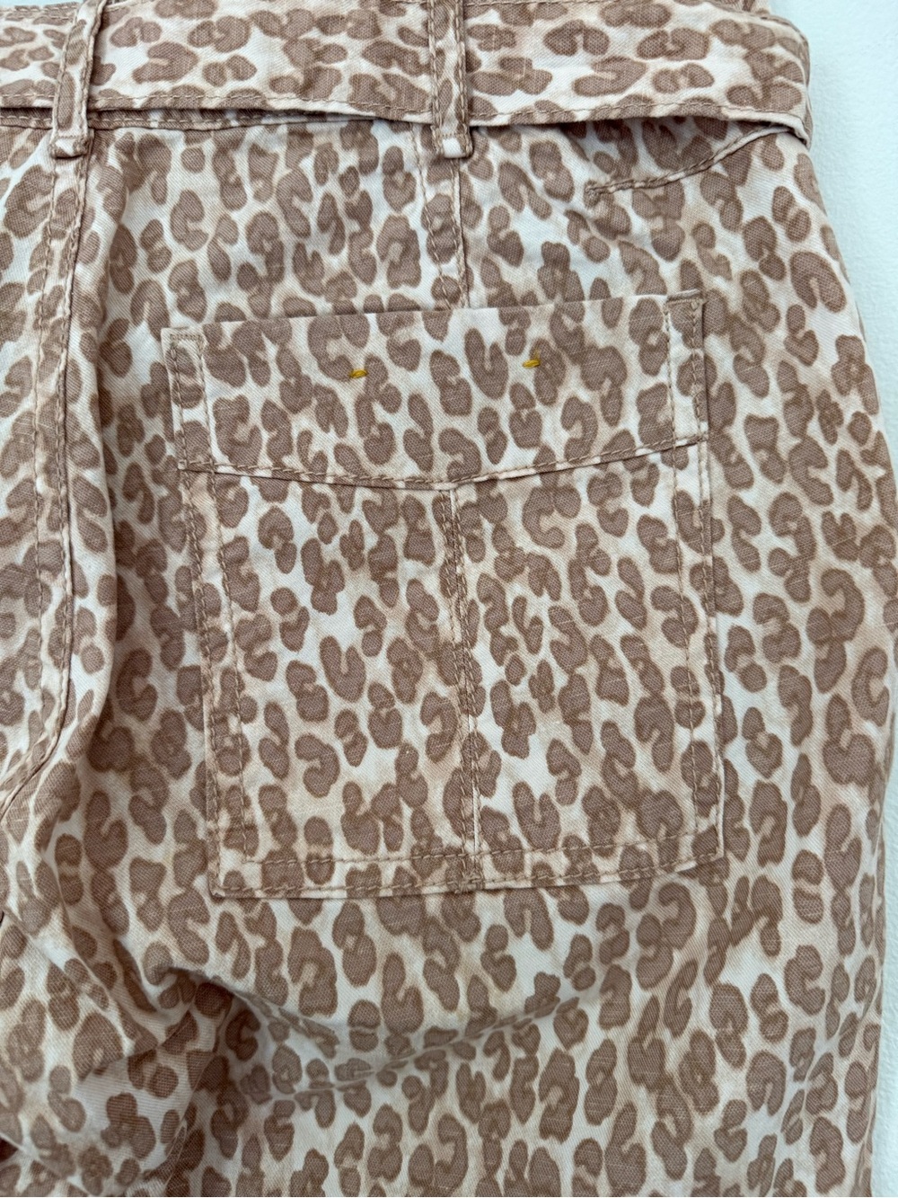 Anthropologie The Wanderer Utility Leopard Print Pants - Picture 9 of 12